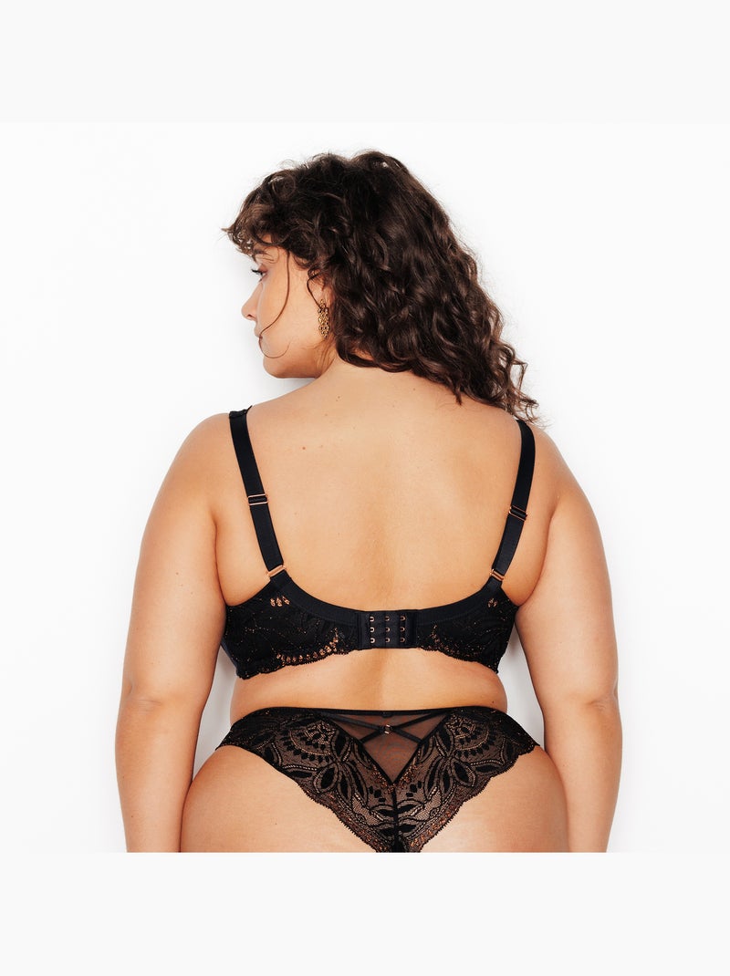 Soutien-gorge sans armatures Hester - RougeGorge Lingerie Noir - Kiabi