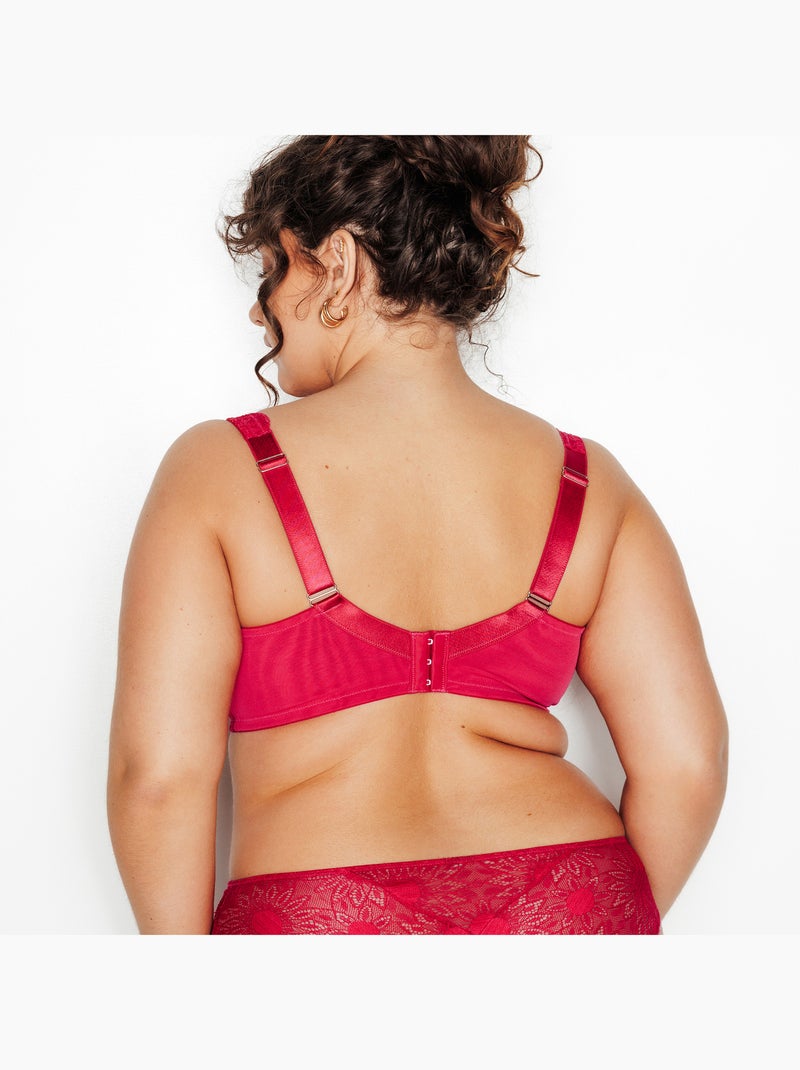 Soutien-gorge sans armatures Isma - RougeGorge Lingerie Rose - Kiabi