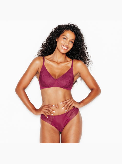 Soutien-gorge sans armatures janice - rougegorge lingerie - Kiabi Soutien-gorge sans armatures janice - rougegorge lingerie - Kiabi