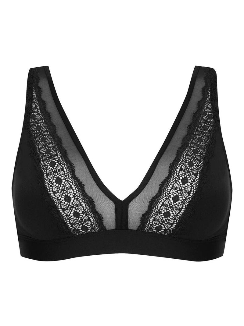 Soutien-gorge sans armatures JOUR APRÈS JOUR Noir - Kiabi