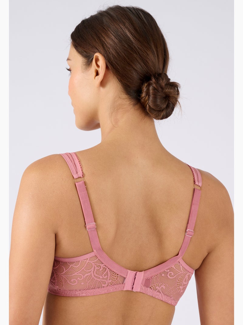 Soutien-gorge sans armatures LEA by Damart - Damart Rose - Kiabi