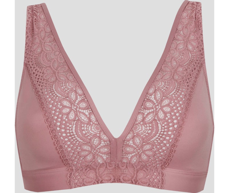 Soutien-gorge sans armatures L'IRRÉSISTIBLE Mauve lilas - Kiabi