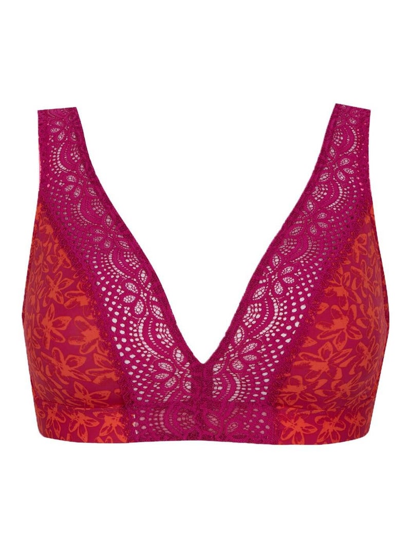 Soutien-gorge sans armatures L'IRRÉSISTIBLE Rose - Kiabi