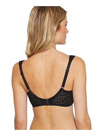 Soutien-gorge sans armatures maille jacquard