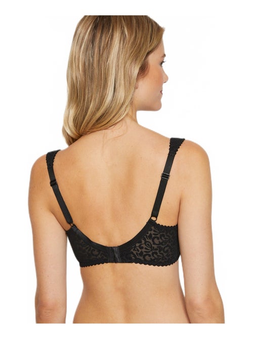 Soutien-gorge sans armatures maille jacquard - Kiabi