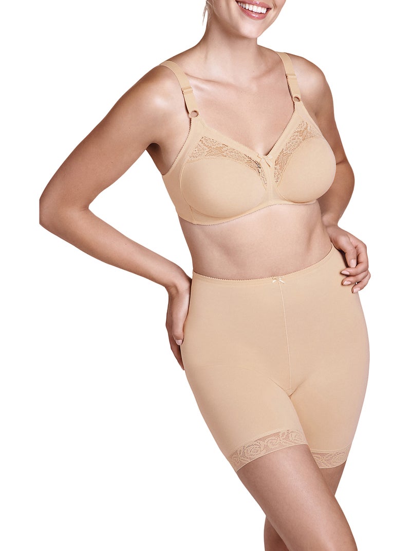 Soutien-gorge sans armatures Manja Beige - Kiabi