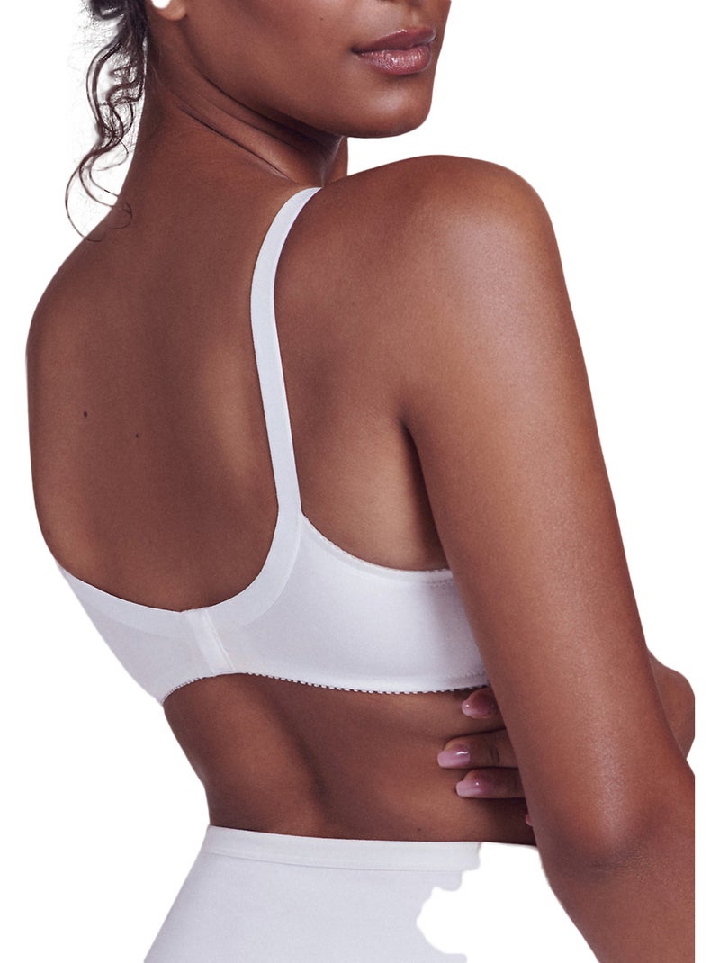 Soutien-gorge sans armatures Manja Blanc - Kiabi