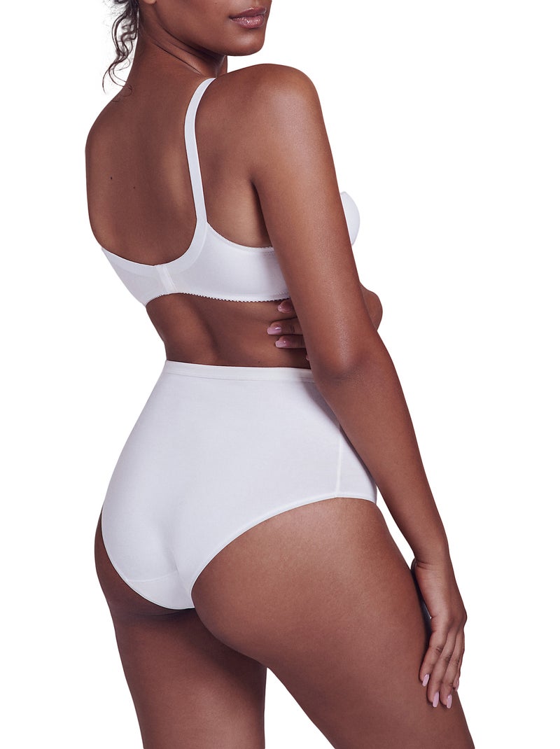 Soutien-gorge sans armatures Manja Blanc - Kiabi