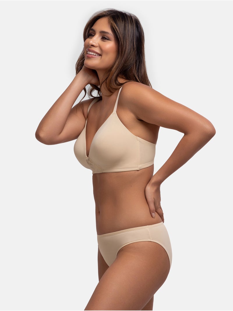 Soutien-gorge sans armatures michelle Dorina Beige - Kiabi
