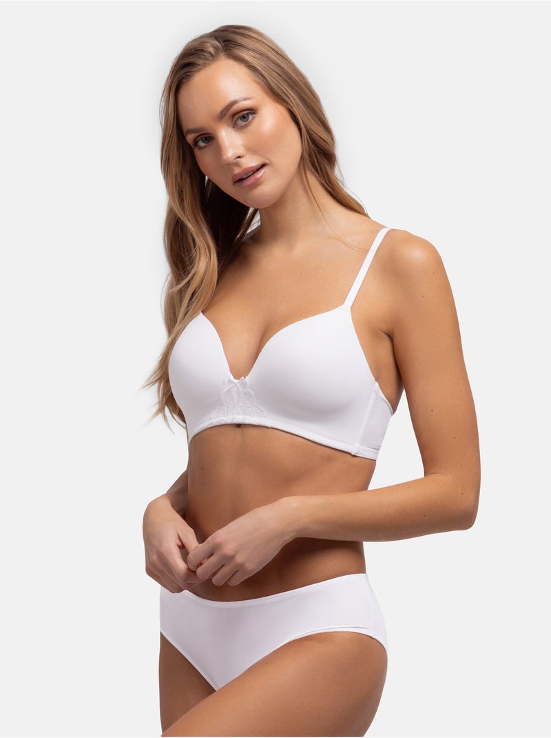 Soutien-gorge sans armatures michelle Dorina Blanc - Kiabi