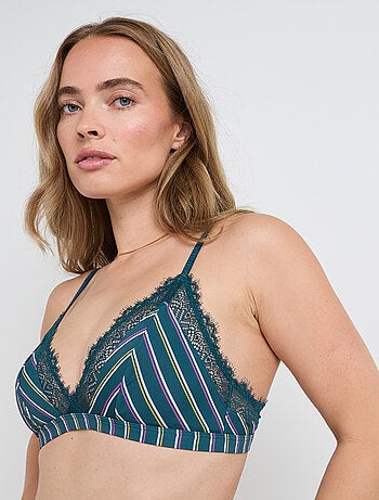 Soutien-gorge sans armatures microfibre Gaston - RougeGorge Lingerie
