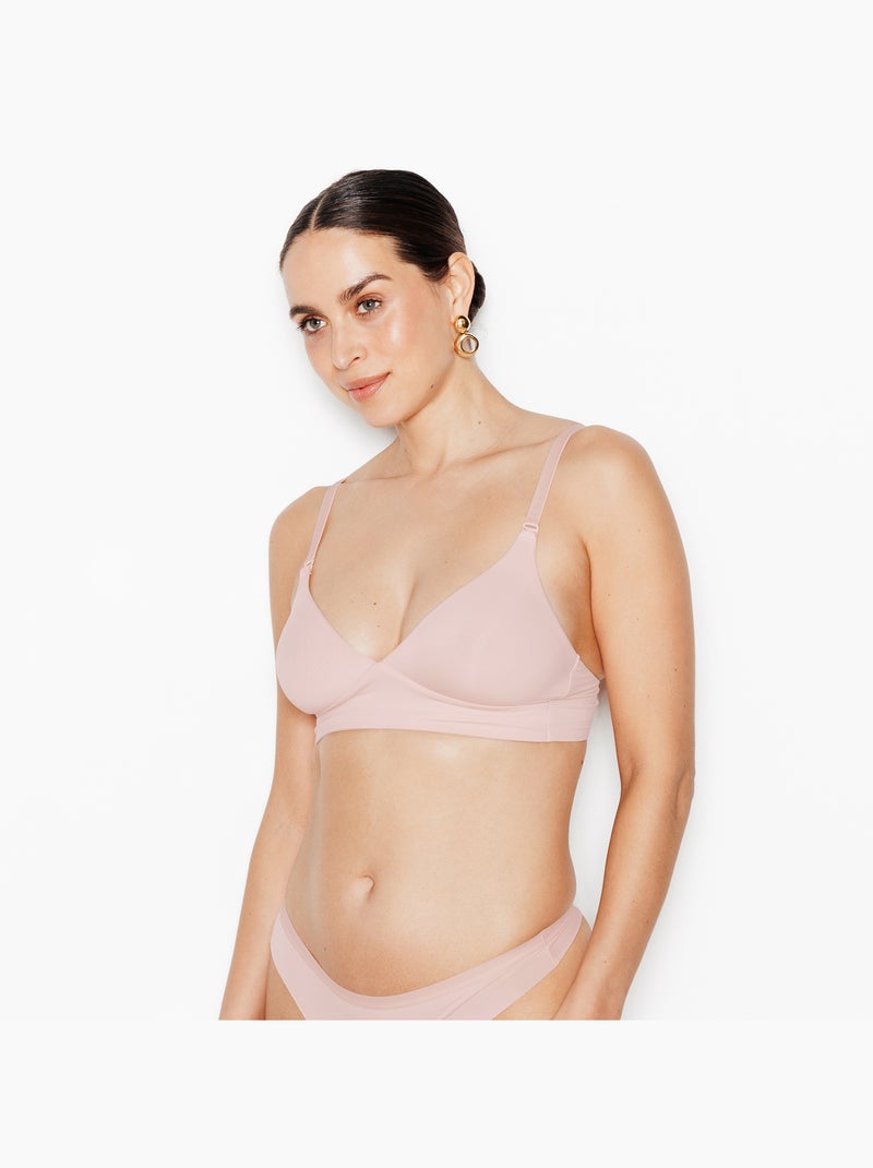 Soutien-gorge sans armatures microfibre Perfect - RougeGorge Lingerie Beige sable - Kiabi