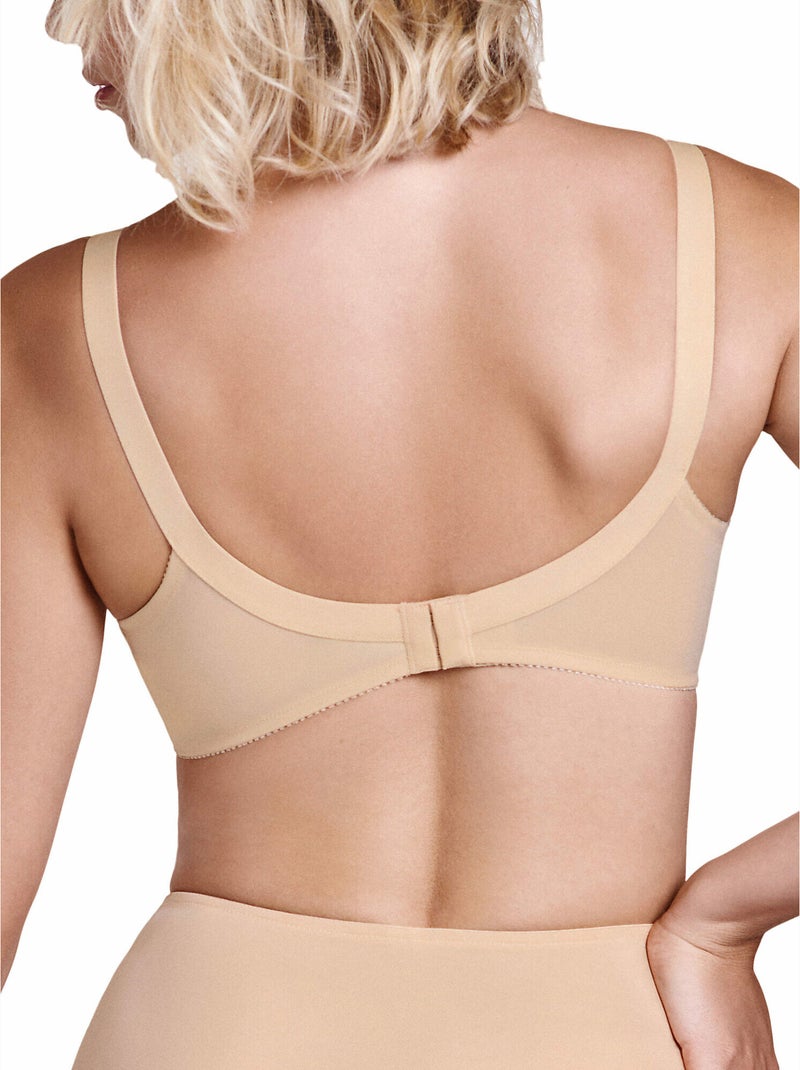 Soutien-gorge sans armatures Minca Beige - Kiabi