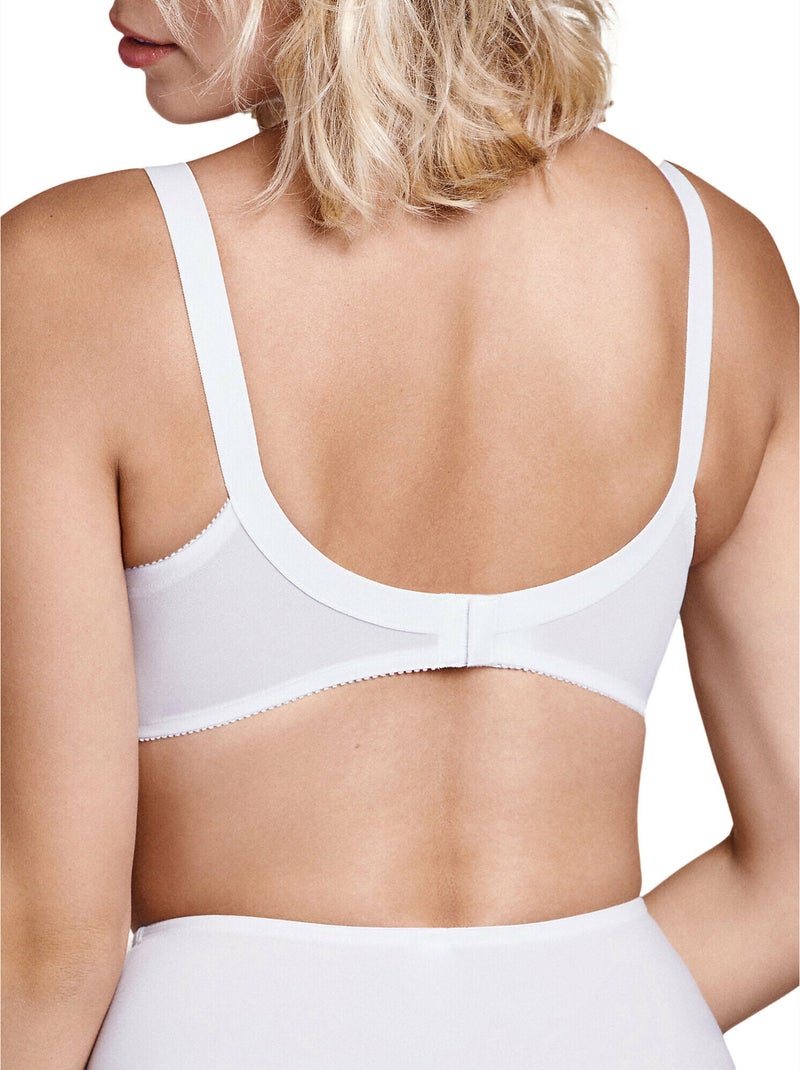 Soutien-gorge sans armatures Minca Blanc - Kiabi