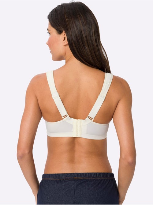 Soutien-gorge Sans Armatures Motif Jacquard - Moda Vilona - Kiabi Soutien-gorge Sans Armatures Motif Jacquard - Moda Vilona - Kiabi