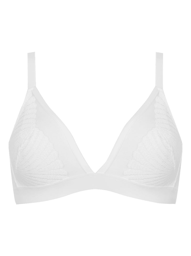Soutien-gorge sans armatures MUSE Blanc - Kiabi