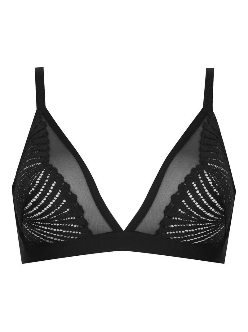 Soutien-gorge sans armatures MUSE Noir - Kiabi
