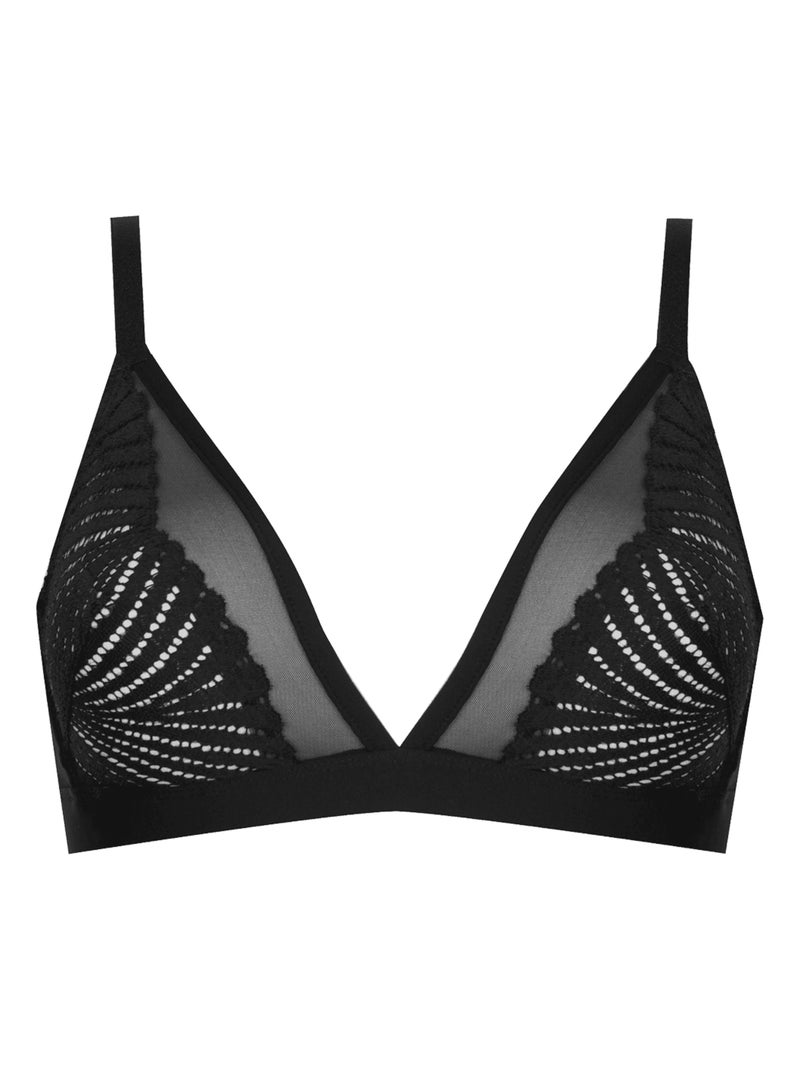 Soutien-gorge sans armatures MUSE Noir - Kiabi