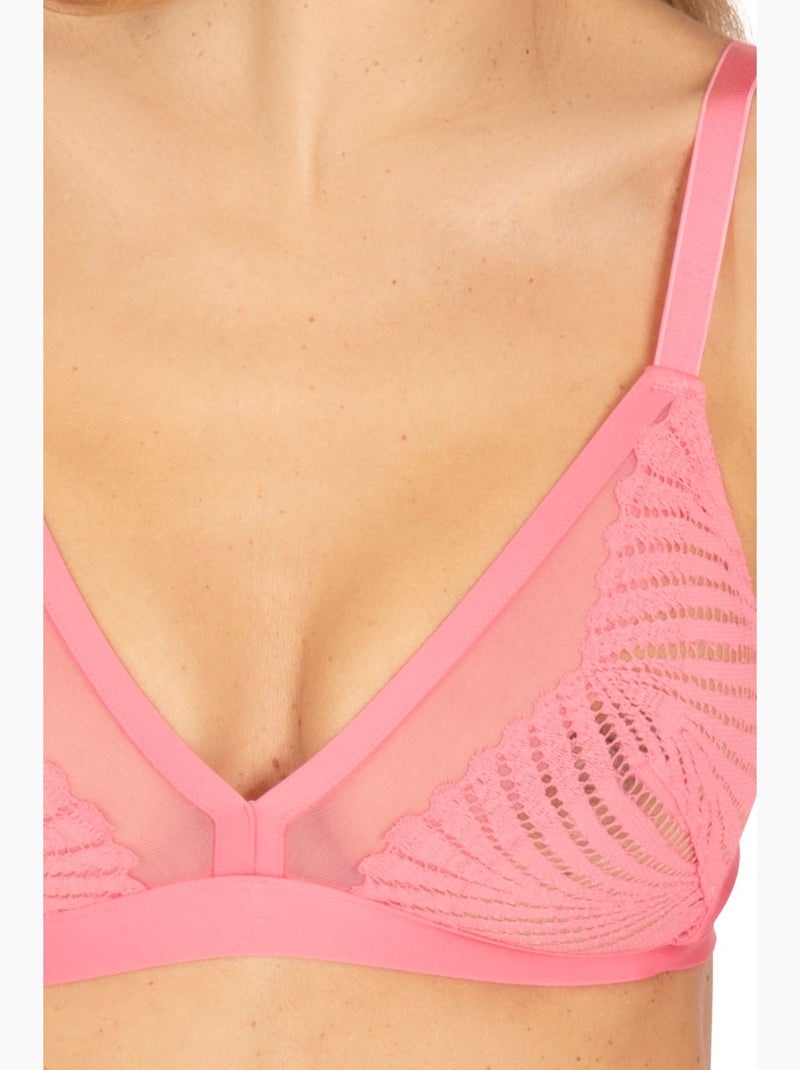 Soutien-gorge sans armatures MUSE Rose - Kiabi