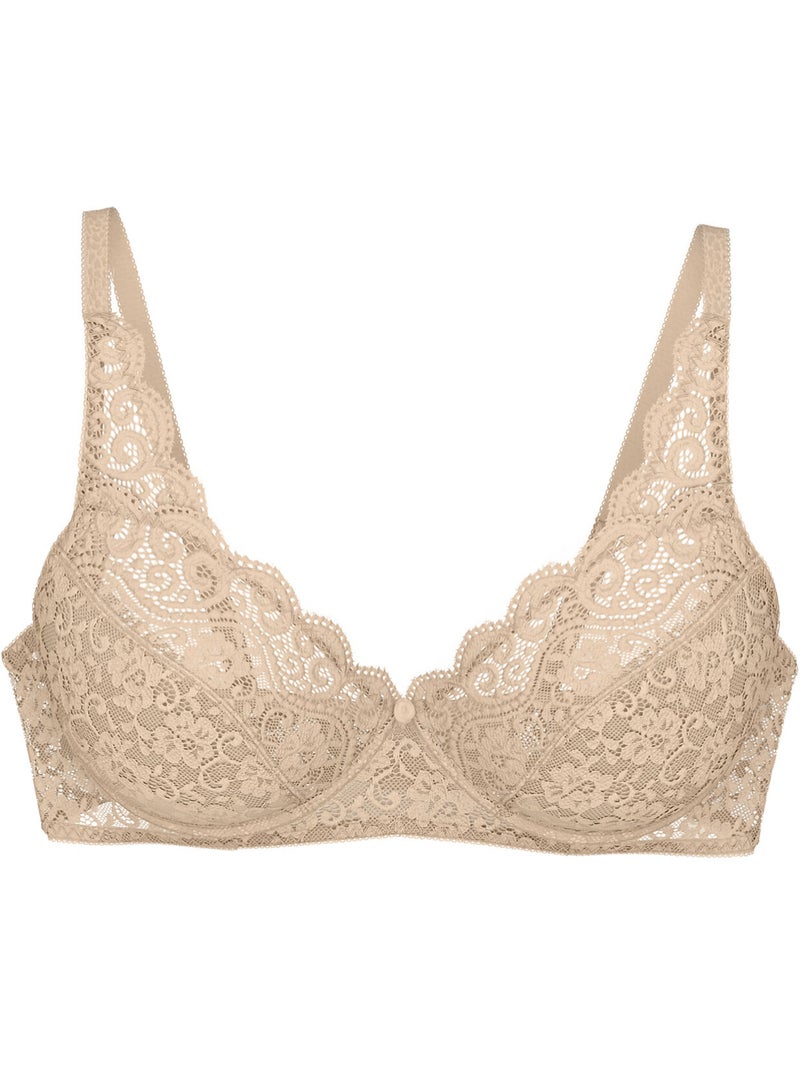 Soutien-gorge sans armatures N AMOURETTE Beige - Kiabi