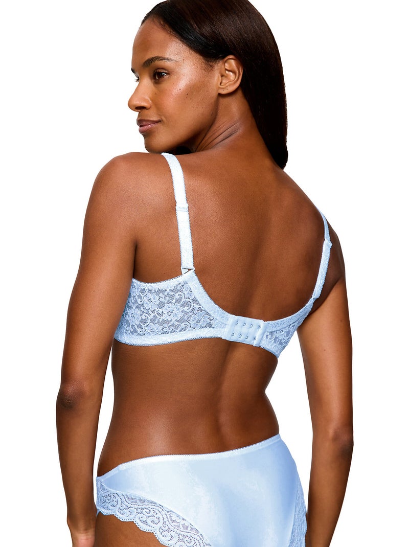 Soutien-gorge sans armatures N AMOURETTE Bleu ciel - Kiabi