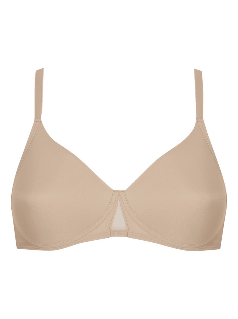 Soutien-gorge sans armatures NUANCES Beige - Kiabi