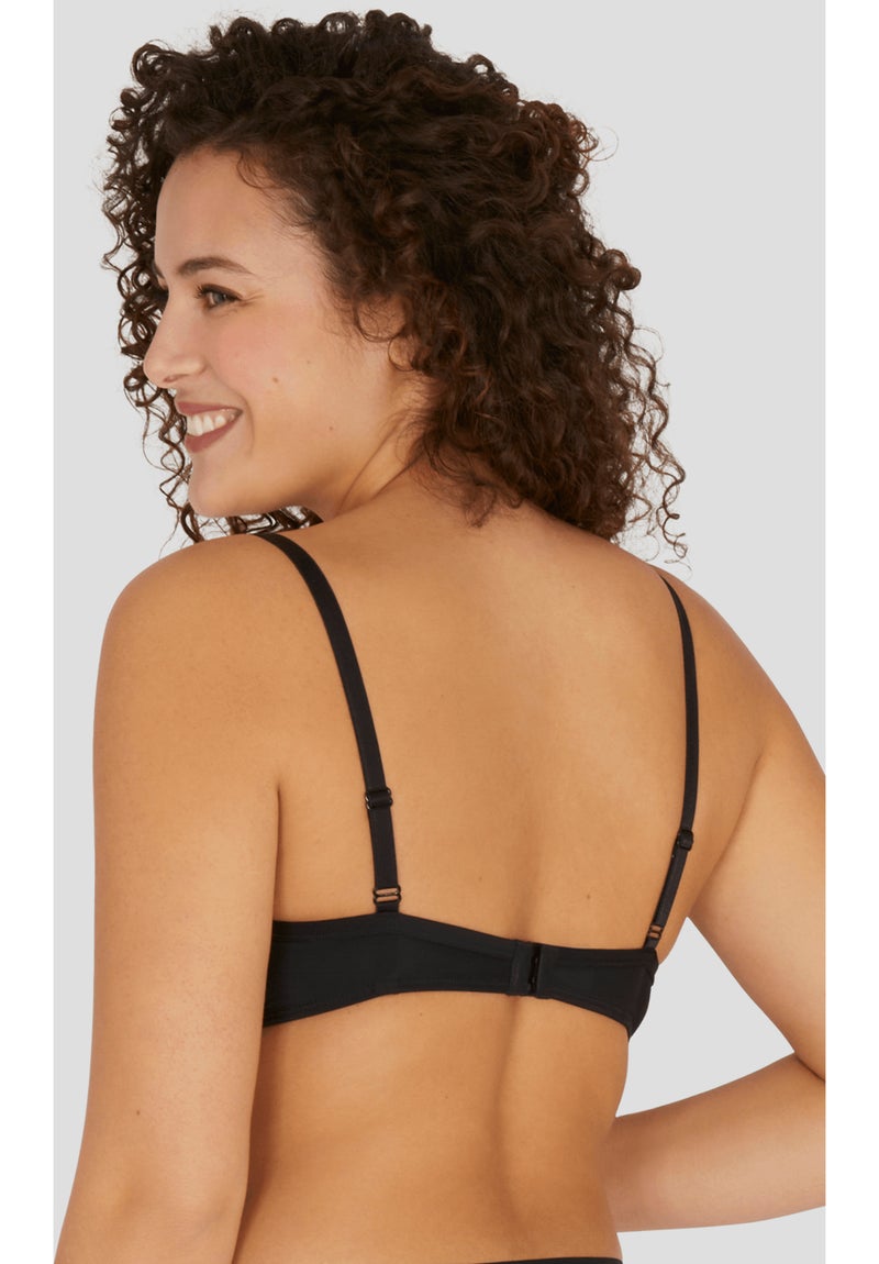 Soutien-gorge sans armatures NUANCES Noir - Kiabi