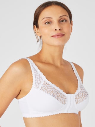 Soutien-gorge sans armatures ouvert devant - Damart