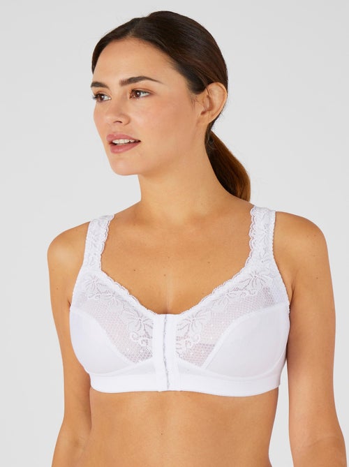 Soutien-gorge sans armatures, ouvert devant - Damart - Kiabi