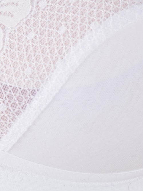 Soutien-gorge sans armatures, ouvert devant - Damart - Kiabi