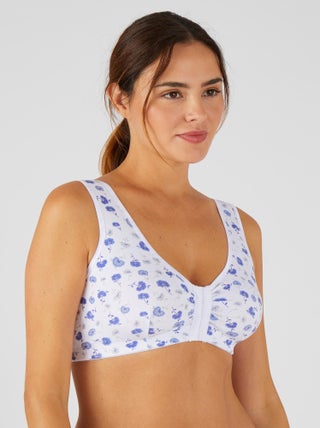 Soutien-gorge sans armatures ouvert devant - Damart