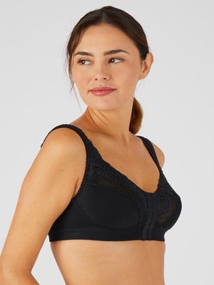 Soutien-gorge Sans Armature Fermeture Devant - Dentelle, Confort & Sport Quotidien