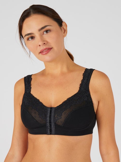 Soutien-gorge sans armatures, ouvert devant - Damart - Kiabi