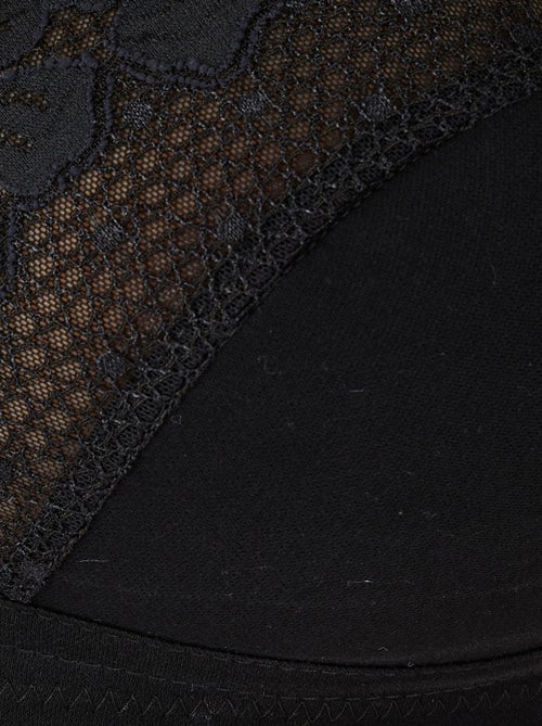 Soutien-gorge sans armatures, ouvert devant - Damart - Kiabi