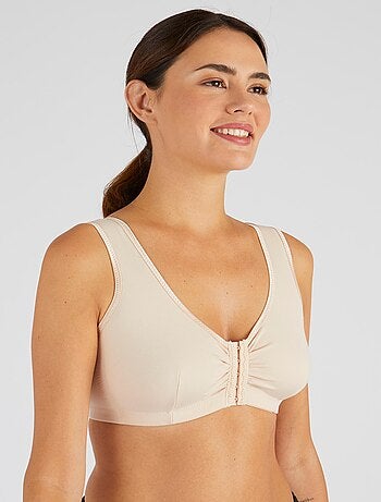 Soutien-gorge sans armatures ouvert devant - Damart