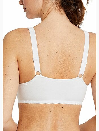 Soutien-gorge sans armatures ouvert devant