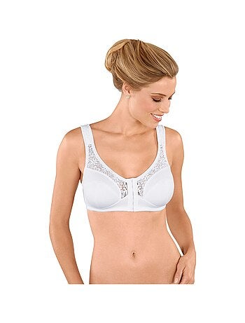 Soutien-gorge sans armatures ouvert devant