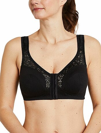 Soutien-gorge sans armatures ouvert devant