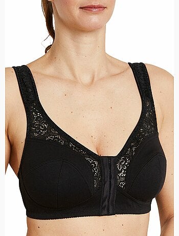 Soutien-gorge sans armatures ouvert devant