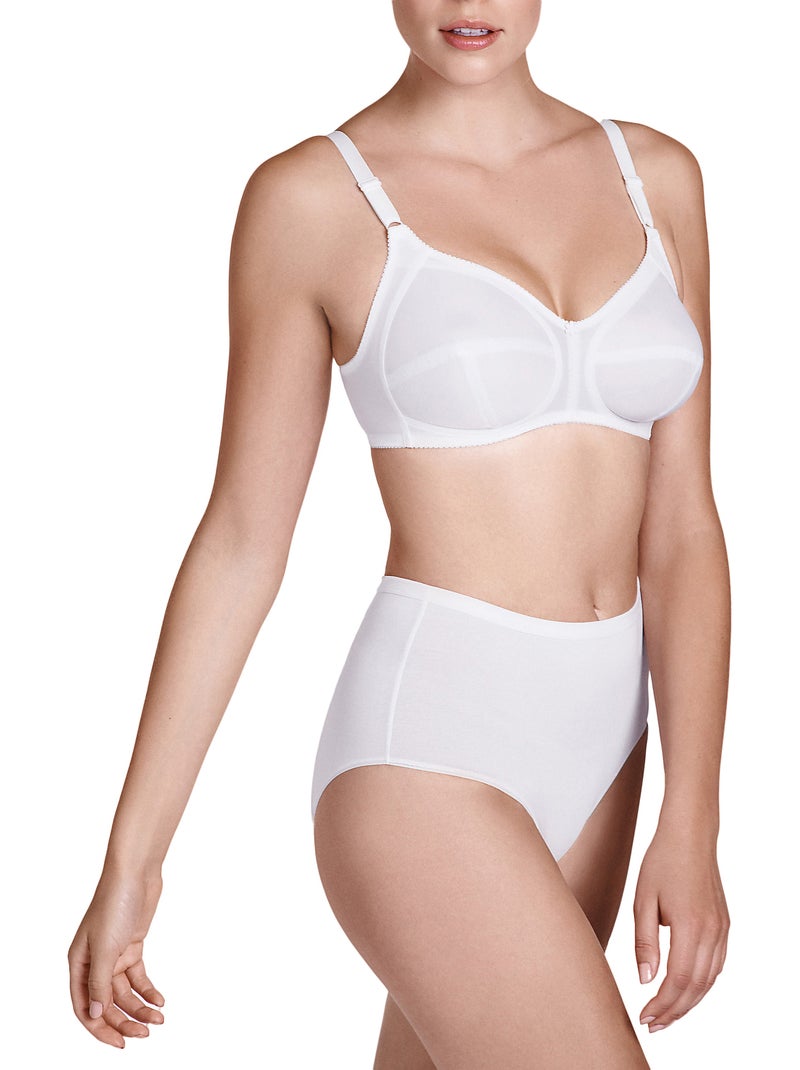 Soutien-gorge sans armatures Pavla Blanc - Kiabi