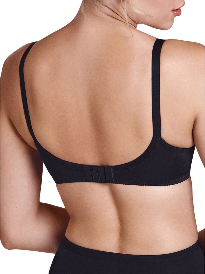 Soutien-gorge sans armatures Pavla Noir - Kiabi