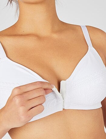 Soutien-gorge sans armatures post-opératoire, ouvert devant - Damart