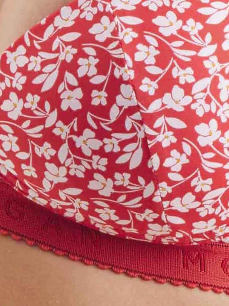 Soutien-gorge sans armatures souple Gaby - Morgan Junior Rouge - Kiabi