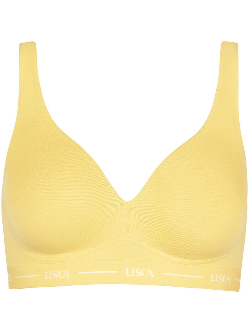 Soutien-gorge sans armatures Sunflower Jaune - Kiabi