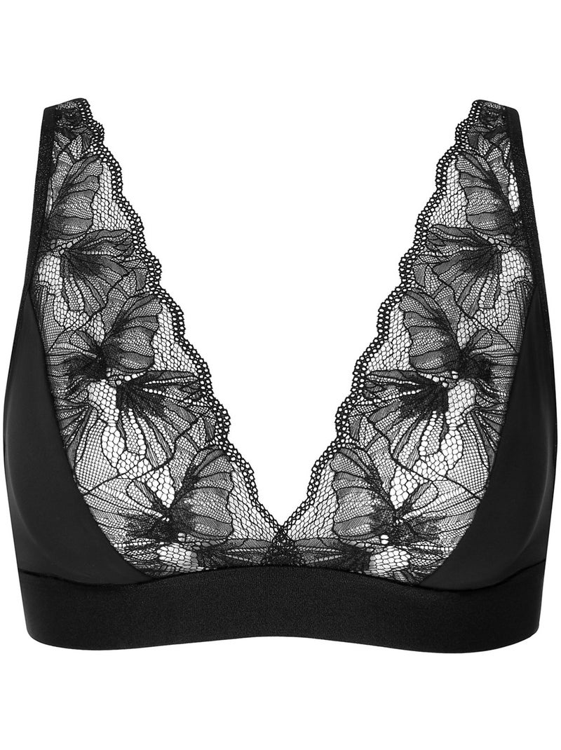 Soutien-gorge sans armatures Sympathy Noir - Kiabi
