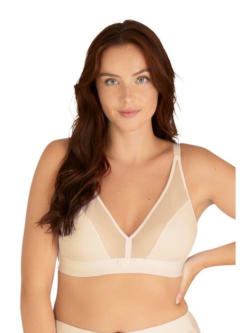 Soutien-gorge sans armatures TULLE DESIGN - Kiabi