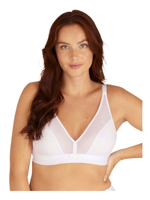 Soutien-gorge sans armatures TULLE DESIGN - Kiabi