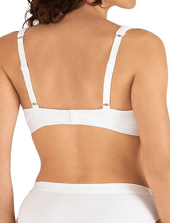 Soutien-gorge sans armatures TULLE DESIGN COTON