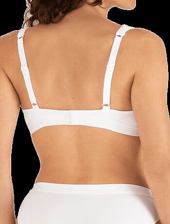 Soutien-gorge sans armatures TULLE DESIGN COTON Well