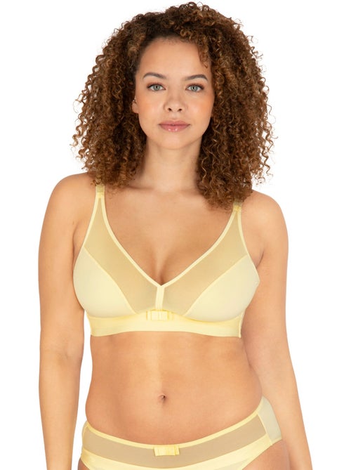 Soutien-gorge sans armatures TULLE DESIGN - Kiabi